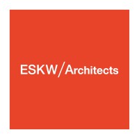 http://Burnt%20orange%20square%20with%20white%20wordmark%20of%20ESKW/Architects